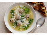 Italian Wedding Soup With Meatballs