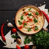 A&V Hummus Roasted Red Pepper
