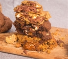 Caramel Chocolate Nut Cookie