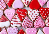 Valentine'S Cookies Tray