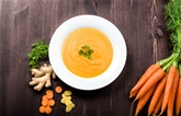 Gluten Free Carrot & Ginger Soup