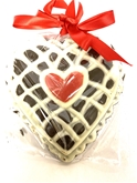 Valentines Day Laced Chocolate Heart