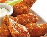 BBQ Wings Platter Express With Celery & Carrots