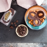 Artisanal Dark Chocolate Almond Nut Cup