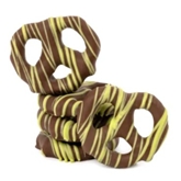 A&V Milk Chocolate Pistachio Drizzled Mini Pretzels (8oz)