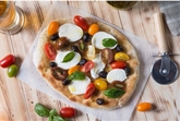 Pinsa Romana pizza Olives / Tomato