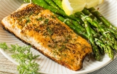 All Natural Seared New Zealand King Salmon W/ Wasbi Dipping Sauce