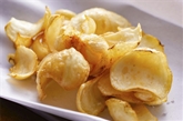 Homemade Potato Chips W. White Truffle Olive Oil