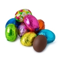 Dark Chocolate Foiled Easter Eggs