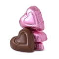 Milk Chocolate Valentine Foil Hearts 8oz