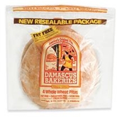 Demascus Bakeries Whole Wheat Pitas (4pc)
