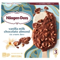 Haagen Dazs Vanilla Milk Chocolate Almond Bars (3ct)