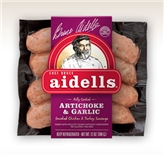 Aidells Chicken Sausages W/ Artichoke & GARLIC