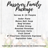 Passover Family Pack