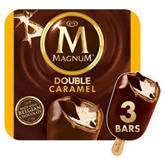 Magnum Double Caramel Bar 3pk