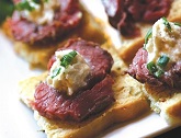 Filet Mignon Toasts