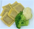 Butternut Squash Ravioli w/Butter,Sage & Steamed Veggies