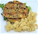 Veggie Burger W/ Mac & Cheese