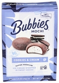 Bubbies Mochi Cookie & Cream Ice Cream 7.5oz