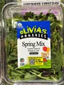 Olivia's Organic Salad Spring Mix 5oz