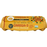 Nature's Yoke LG Brown Omega 3 Free Range 1dz