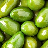 Sanniti Green Cerignola Olives Jar 20.5oz