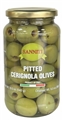 Sanniti Pitted Green Cerignola Olives Jar 19.4oz