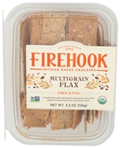 Firehook Organic Multigrain Flax Cracker 5.5oz