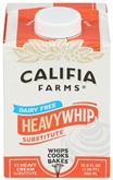Califia Farms Heavy Whip Cream Dairy Free 16.9oz