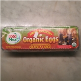 Ecomeal Organic Grade A Large Brown Eggs (dozen)