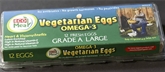 Ecomeal Vegetarian Large Eggs Brown 12ct
