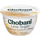 Chobani Less Sugar Van Cin