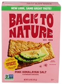 Back To Nature Pink Hamilayan Salt Crackers 5oz