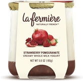 La Fermiere Strawberry Pomegranate Yogurt (5oz)