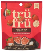 Tru Fru Freeze-Dried Strawberries in Dark & White Chocolate (3.4 oz)