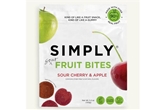 Simply Fruit Gummies Bites Sour Apple & Cherry