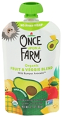 Once Upon a Farm Organic Fruit & Veggie Blend Wild Rumpus Avocado (3.2 oz)