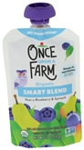 Once Upon a Farm Organic Smart Blend Pear-Blueberry & Spinach (3.2 oz)