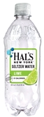Hal's Lime Seltzer Water (20oz)