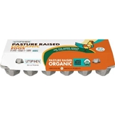 Utopihen Farms Large Organic Eggs Br (1doz)