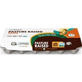 Utopihen Farm LG Brown Pastured Eggs 1dz