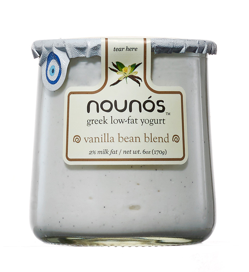 Nounos Low Fat Vanilla Greek Yogurt (6oz)