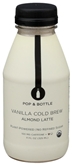 Pop & Bottle Vanilla Cold Brew Almond Latte (11oz)
