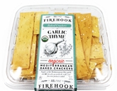 Firehook Organic Crackers Garlic & Thyme  (8oz)