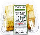 Firehook Organic Crackers Rosemary Sea Salt