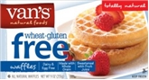 VAN'S  WAFFLES,TOTALLY NAT,WF/GF 9 oz