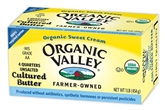 Organic Valley Butter, Salted 16oz