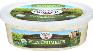 Organic Valley Feta Crumbles (4oz)
