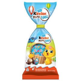 Kinder Milk Chocolate Easter Mini Eggs Pouch 3oz
