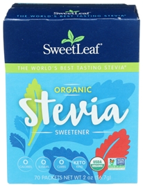 Wholesome Organic Stevia Sweetner (70ct)